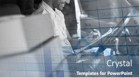  Presentation with digital car - PPT layouts featuring digital-illustration-of-a-delivery background and a seafoam green colored foreground