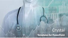  Presentation with public health covid - Audience pleasing presentation theme consisting of digital-illustration-of-a-doctor backdrop and a gray colored foreground