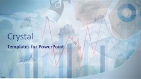  Presentation with global public health - PPT theme having digital-illustration-of-a-doctor background and a sky blue colored foreground