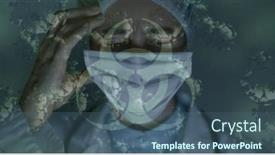  Presentation with covid coronavirus - Slide deck featuring digital-illustration-of-a-green background and a  colored foreground