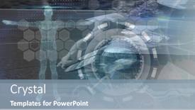  Presentation with public health covid - Beautiful slide deck featuring digital-illustration-of-a-human backdrop and a seafoam green colored foreground