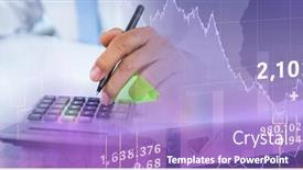  Presentation with digital image processing - PPT theme consisting of digital-illustration-of-a-person background and a light blue colored foreground