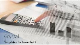  Presentation with digital image processing - PPT theme consisting of digital-illustration-of-a-person background and a light gray colored foreground