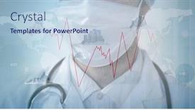  Presentation with map graph - Slides consisting of digital-illustration-of-a-red background and a  colored foreground