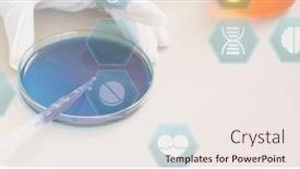  Presentation with public health covid - Amazing theme having digital-illustration-of-a-scientist backdrop and a sky blue colored foreground