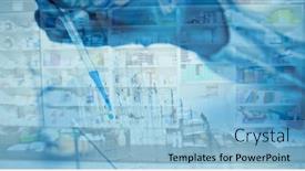  Presentation with public health covid - Slides with digital-illustration-of-a-scientist background and a light blue colored foreground