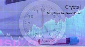  Presentation with public health covid - Slides having digital-illustration-of-a-test background and a light blue colored foreground