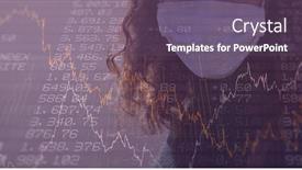  Presentation with public health covid - Presentation theme with digital-illustration-of-a-woman background and a violet colored foreground