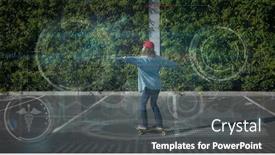  Presentation with public health - Presentation enhanced with digital-illustration-of-a-woman background and a dark gray colored foreground