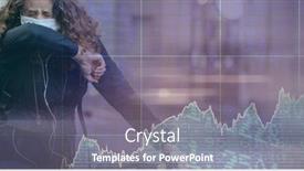  Presentation with public health covid - Colorful PPT theme enhanced with digital-illustration-of-a-woman backdrop and a gray colored foreground