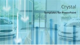  Presentation with digital finance - Presentation consisting of digital-illustration-of-statistics background and a light blue colored foreground