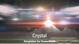  Presentation with digital image - Theme consisting of digital image of american football background and a  colored foreground