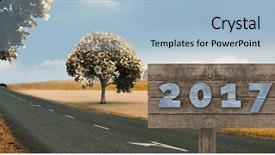  Presentation with chinese new year 2019 - Slide deck consisting of digital image of new year background and a light blue colored foreground