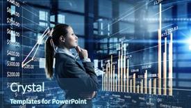  Presentation with symbol - Slides with digital marketing agemanagement - innovative technologies as symbol background and a  colored foreground