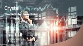  Presentation with symbol - Amazing slide deck having digital marketing agemanagement - innovative technologies as symbol backdrop and a  colored foreground