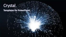  Presentation with fiber optics - Amazing theme having fiber optics background with lots backdrop and a wine colored foreground