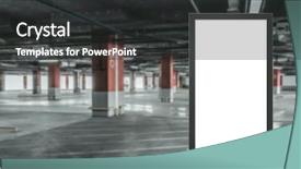  Presentation with sleep digital media - Beautiful slides featuring digital media blank white screen backdrop and a dark gray colored foreground