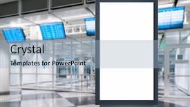  Presentation with digital - Colorful PPT layouts enhanced with digital media blank white screen backdrop and a light blue colored foreground