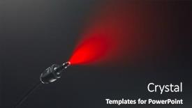  Presentation with led light - Slide set consisting of digital-out-optical-audio-cable background and a dark gray colored foreground