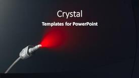  Presentation with led light - Colorful presentation design enhanced with digital-out-optical-audio-cable backdrop and a wine colored foreground