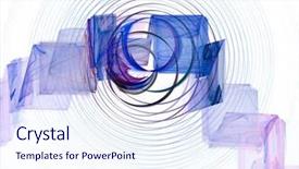  Presentation with design - Beautiful PPT layouts featuring digital painting abstract fractal design backdrop and a sky blue colored foreground