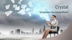  Presentation with tablet - Presentation theme enhanced with blue ball pen on the calendar calendar backgroud focus-on foreground background and a light gray colored foreground