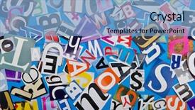  Presentation with pulp paper and mill - Colorful PPT theme enhanced with digital printing - paper cuttings on the table backdrop and a light blue colored foreground