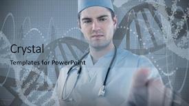  Presentation with futuristic - Colorful PPT theme enhanced with digital screen against red spiral backdrop and a seafoam green colored foreground