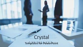  Presentation with contract - Slides consisting of digital signature - close-up of contract on office background and a light blue colored foreground