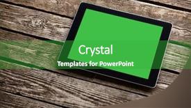  Presentation with digital - PPT theme having colorful starry night sky outer background and a navy blue colored foreground