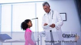  Presentation with height - PPT layouts having digital tablet while measuring height background and a light blue colored foreground