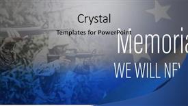  Presentation with memorial day - Cool new PPT layouts with digital title for memorial day backdrop and a light gray colored foreground