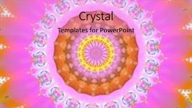  Presentation with mandala - Beautiful slides featuring flowerpower - digitally created mandala background backdrop and a lilac colored foreground