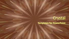  Presentation with mandala - Colorful slide deck enhanced with digitally created mandala very suitable as a background backdrop and a tawny brown colored foreground