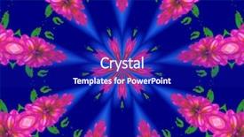  Presentation with mandala - PPT theme featuring  background and a  colored foreground