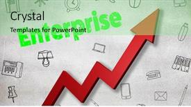  Presentation with black - PPT layouts consisting of digitally generated image of enterprise background and a  colored foreground