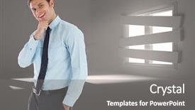  Presentation with airplane wing through airplane window - PPT theme consisting of digitally generated room with border background and a  colored foreground