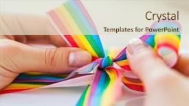  Presentation with dignity - Amazing theme having human dignity - homosexual and lgbt concept backdrop and a lemonade colored foreground