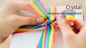  Presentation with dignity - PPT layouts having human dignity - homosexual and lgbt concept background and a lemonade colored foreground