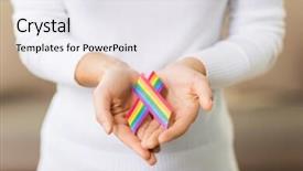  Presentation with gay pride - Amazing theme having human dignity - homosexual and lgbt concept backdrop and a  colored foreground
