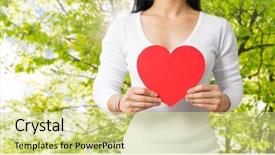  Presentation with dignity - Slide deck consisting of human dignity - homosexual and lgbt concept background and a blonde colored foreground