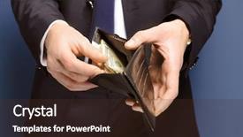  Presentation with dignity - Amazing slide deck having dignity - man getting dollar banknotes backdrop and a tawny brown colored foreground