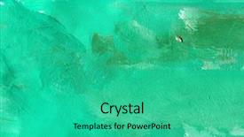  Presentation with abstract art - Colorful PPT theme enhanced with diluciones - abstract art green background painted backdrop and a teal colored foreground