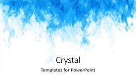  Presentation with abstract blue white - Colorful PPT theme enhanced with diluciones - abstract background of blue washing backdrop and a white colored foreground