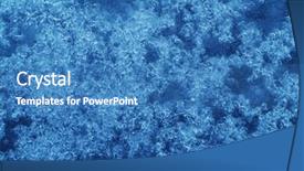  Presentation with ice frozen - Theme featuring diluciones - close-up ice blue with great background and a teal colored foreground