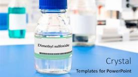  Presentation with pharmaceuticals - Slide set featuring dimethyl-sulfoxide-a-colorless-highly background and a  colored foreground