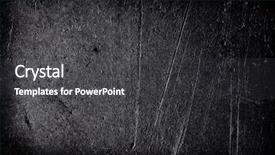  Presentation with concrete wall questions - PPT theme featuring dimples - dim and dark concrete background and a dark gray colored foreground