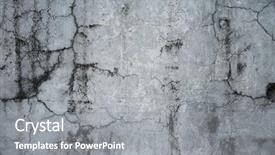  Presentation with concrete wall questions - PPT layouts enhanced with dimples - old concrete wall sharp background and a gray colored foreground