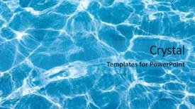  Presentation with ripples - Amazing slide set having dimples - water surface with ripples backdrop and a teal colored foreground