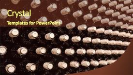  Presentation with cellar - Colorful presentation theme enhanced with dining etiquette - stacked up wine bottles backdrop and a  colored foreground